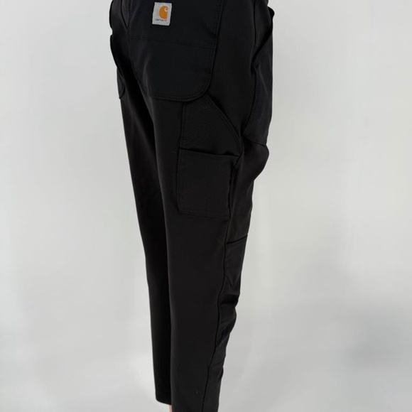 Carhartt Women’s Fitted Force Pants Size Large Black - Picture 4 of 11